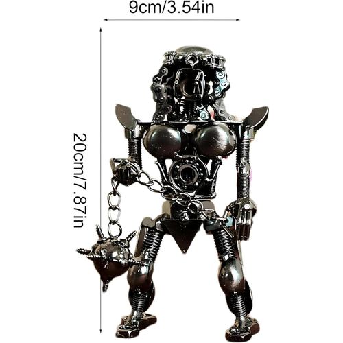 product_image_name-Generic-رجل حرب معدني بتصاميم وأشكال مختلفة، أنيق جدًا للزينة - مكعبات بناء إبداعية لعشاق الهندسة والآلات (الخيار 5)-8