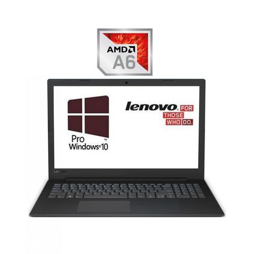 Lenovo V145 لاب توب - AMD A6 - 4 جيجا بايت رام - هارد 1 تيرا بايت - 15.6 بوصة HD - معالج رسومات Radeon R3 - Windows 10 Pro - أسود
