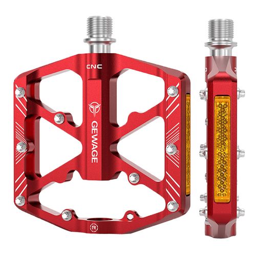 Red road bike pedals deals