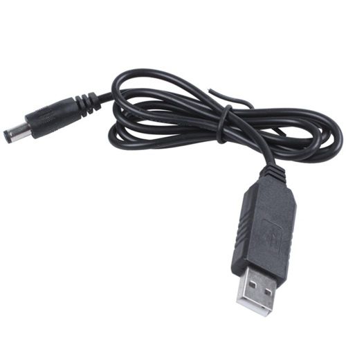 اشتري 5V To DC 12V 2.1Mm X 5.5Mm Module Cable Plug,USB To DC Cabl في مصر