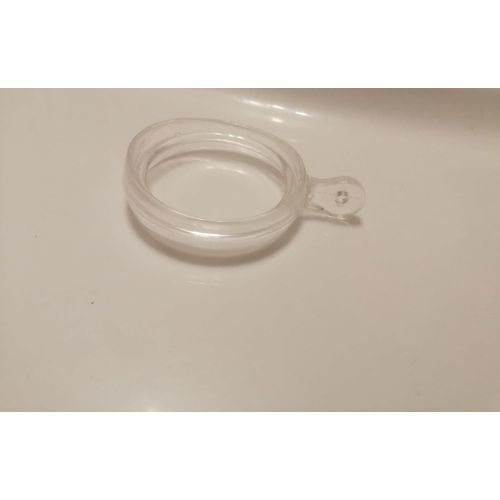product_image_name-Generic-Plastic Curtain Rings 10 Pieces (Transparent)-3