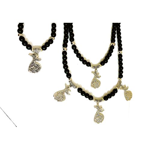 product_image_name-Khan Youssef-كولية وأساور من خان يوسف باللون الأسود والأنيق-5