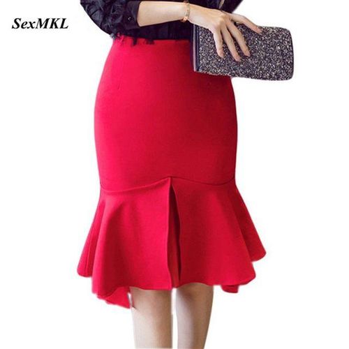 Elastic waist skirt 5xl online