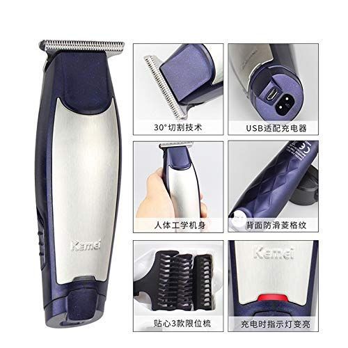 Buy Kemei KM-5021 3 In 1 Rechargeable Trimmer & Clipper in Egypt