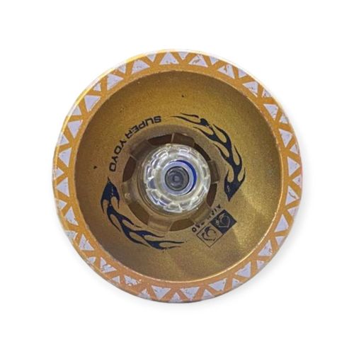 Buy Metal-Made Shining YoYo Spinner Toys For Kids With High Speed Gold in Egypt