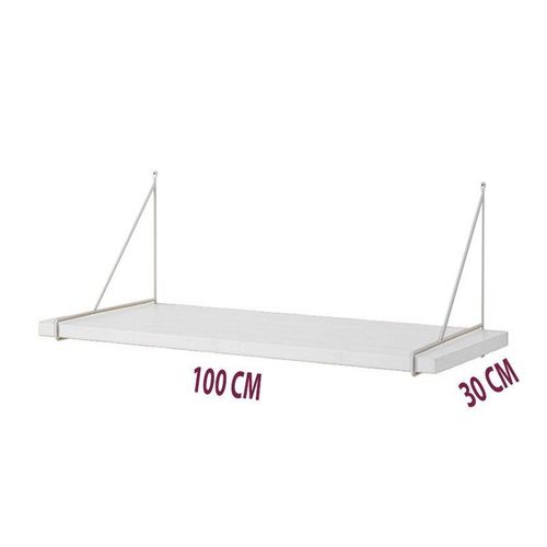 product_image_name-Home Gallery-رف حائط سويدي 60*30 أسود-5