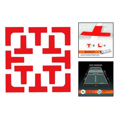 اشتري Pickleball Court Marker  Mini Tennis Court Equipment For Red في مصر