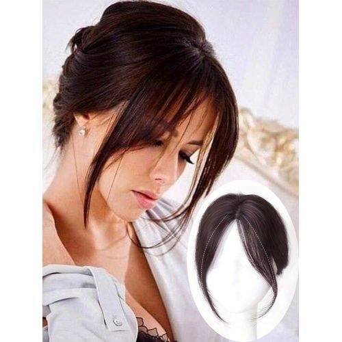 product_image_name-Generic-تمديد شعر مستعار يومي بطول متوسط وغرة (قد يكون الشعر المستعار أطول عند الوصول ويمكن إعادة تصفيفه وتعديله حسب الرغبة)، مشابك شعر، روابط شعر، مثبتات شعر-1