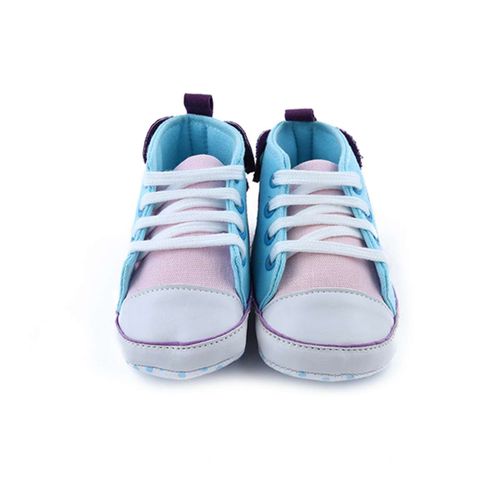 اشتري La Bella Bambina Baby Shoes For Girls Butterfly - Sky Blue في مصر