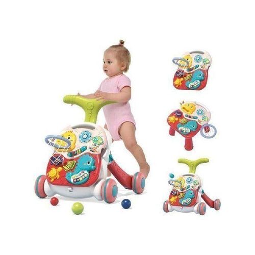 product_image_name-tiibaby-(tiibaby) 3 in 1 Educational Baby Walker Sit and Stand Walker Baby Push Walkers and Activity Center Walker Musical Walking Toys Adjustable Push Walkers for Boys and Girls-1