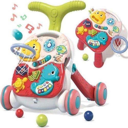 product_image_name-tiibaby-(tiibaby) 3 in 1 Educational Baby Walker Sit and Stand Walker Baby Push Walkers and Activity Center Walker Musical Walking Toys Adjustable Push Walkers for Boys and Girls-6