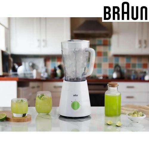 product_image_name-Braun-خلاط براون 3 في 1 مع كبة ومطحنة – قدرة 500 وات – خلاط متعدد الاستخدامات لتحضير العصائر والطحن والفرم – تصميم عملي سهل الاستخدام – لون أبيض – موديل JB0123WH-7
