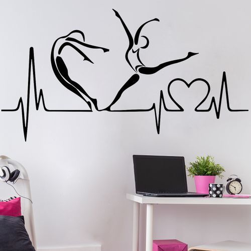 product_image_name-Generic-Wall Decoration Sticker - Black - 55x100cm-1