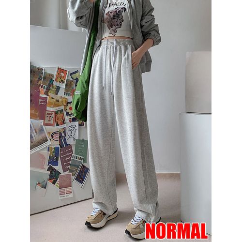 Women Sports Sweatpants Drawstring Waist Loose Joggers Pants