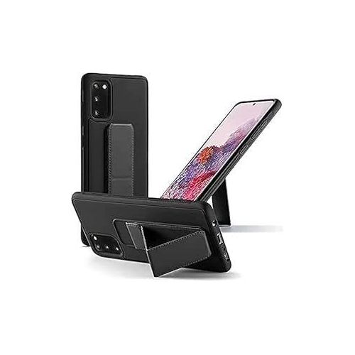 product_image_name-Generic-جراب موبايل خلفي مغناطيسي للسيارة من السيليكون الناعم مع مسند أفقي ورأسي وحزام معصم لتوفير حماية كاملة، غطاء حماية مضاد لبصمات الأصابع لموبايل سامسونج نوت 20 الترا-1