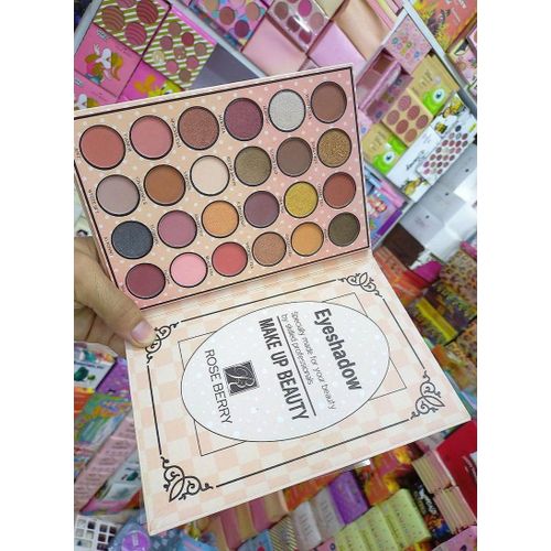 product_image_name-Generic-ROSE BERRY New Eyeshadow Palette 24 Colors Multicolor-1