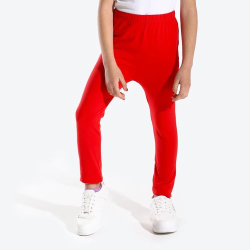 Buy Cottonil Red Elastic Waist Cotton Pants in Egypt