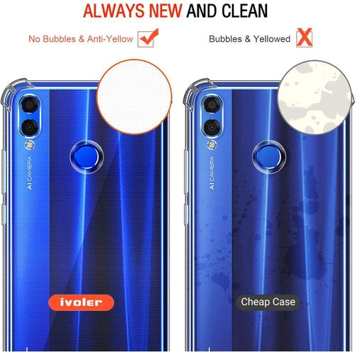 product_image_name-Generic-Shockproof Transparent Case Compatible with Huawei Honor 8X-5