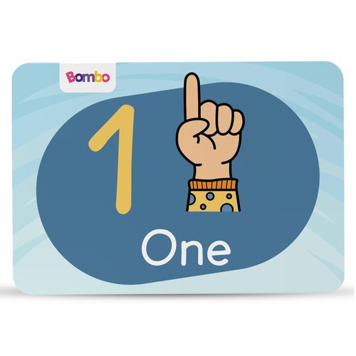 product_image_name-Generic-Bombo Kids Learning Number Cards 1-10, Write and Erase System, 10 Pieces-1