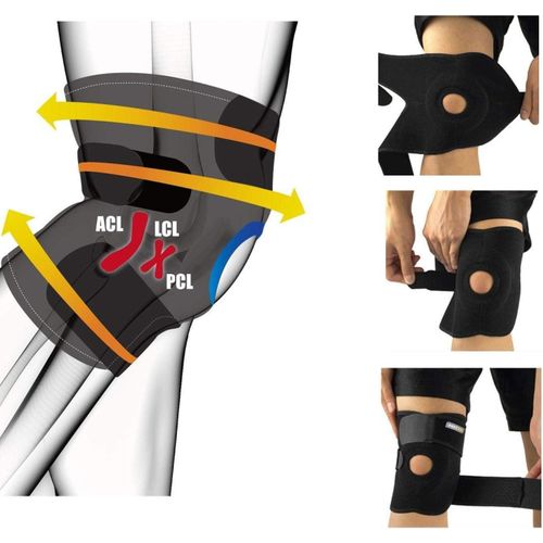 product_image_name-Generic-دعامة ركبة طبية قابلة للتعديل – Knee Support Brace لتثبيت المفصل-4