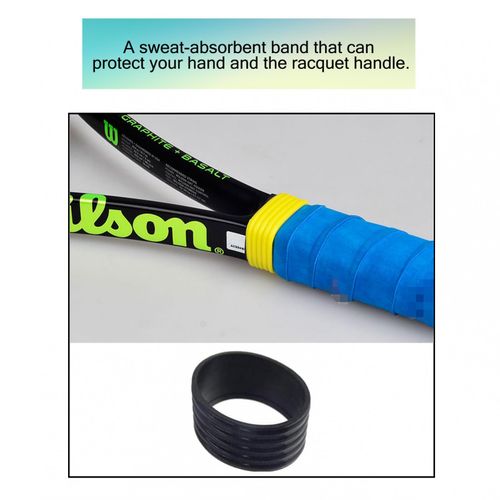 5PCS TENNIS RACKET Handle Ring Badminton Racquet Grip Band