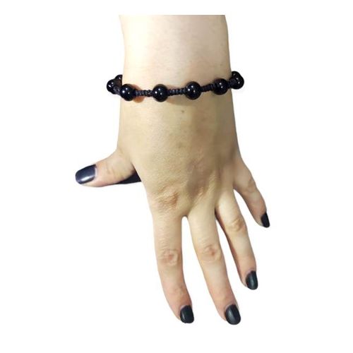 product_image_name-Generic-انسيال رجالي عقد من احجار الاونكس الاسود الطبيعي-1