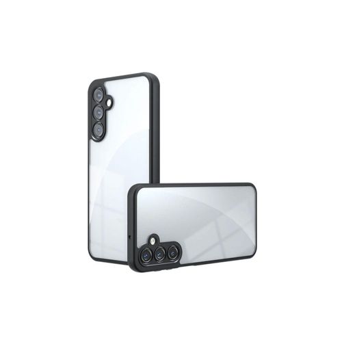 product_image_name-Magic Mask-GALAXY A54 Case - Full Protection, Clear Back, Smooth Buttons - Black-2