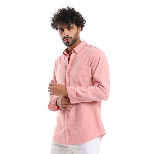 Salmon dress shirt hotsell