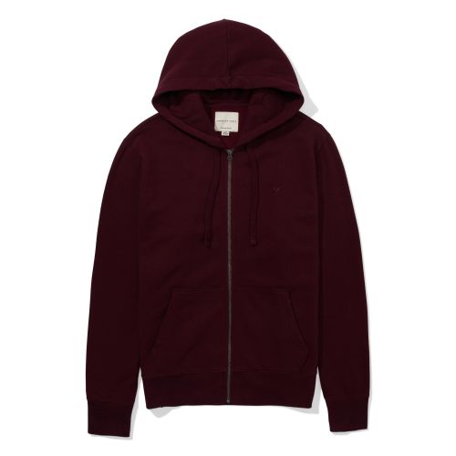 American eagle burgundy hoodie deals