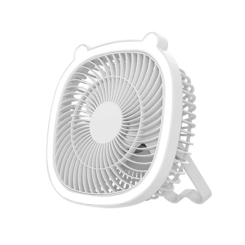 اشتري USB Desk Fan (8 Inch) 3 Speeds With Built-in Lamp Is Versatile في مصر