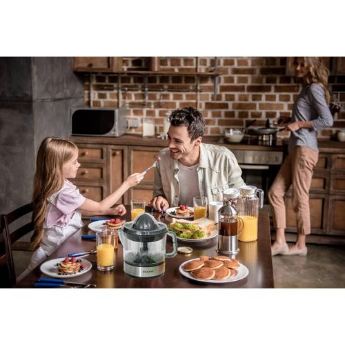 product_image_name-Sokany-عصارة كهربائية مع غطاء لعصر البرتقال والليمون بسعة 0.7 لتر وقدرة 45 وات، أسود من سوكاني-7