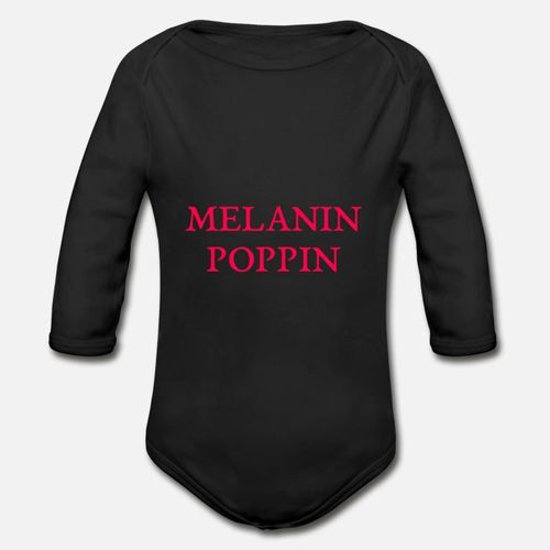 product_image_name-Generic-Melanin Organic Long Sleeve Baby Bodysuit-1