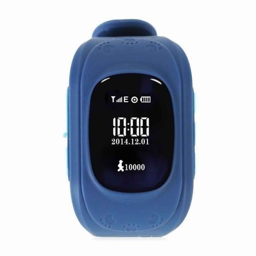 polaroid kids ipx 7 gps active tracking watch blue