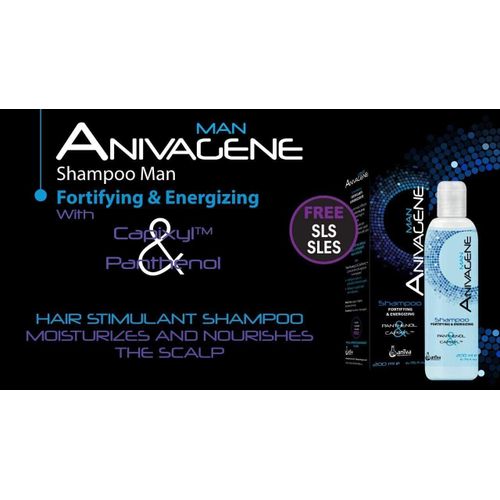product_image_name-Anivagene-Man Shampoo Fortifying & Energizing - 200Ml-3
