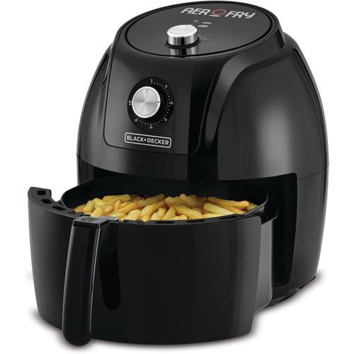 Buy BLACK+DECKER XL Digital Air Fryer 1800W - 5.6 L/1.5Kg Capacity With Rapid Hot Air Circulation AF575-B5 in Egypt