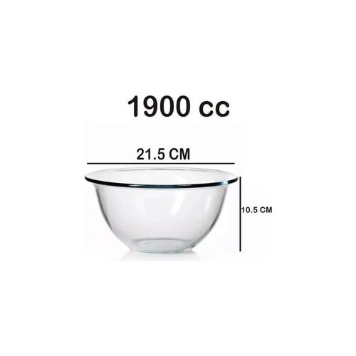 product_image_name-Generic-Borcam Mixing Deep Oven Bowl 1900ml ,21cm-Turkey Made-4