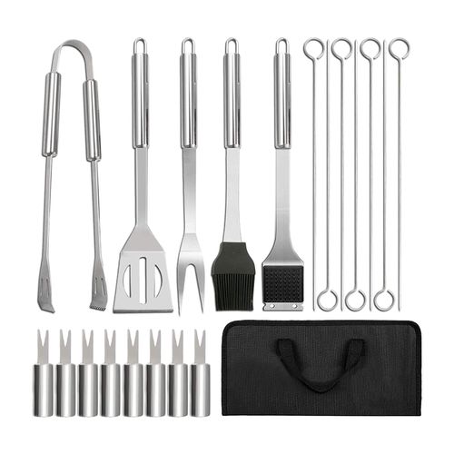 Generic BBQ Grill Tool Set 20x Stainless Steel Outdoor Barbecue Grilling Best Price Online Jumia Egypt