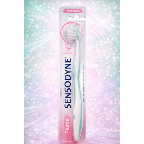 product_image_name-Sensodyne-Piuma Morbido Soft Toothbrush – Light Green – Gentle Daily Cleaning for Teeth & Gums-1
