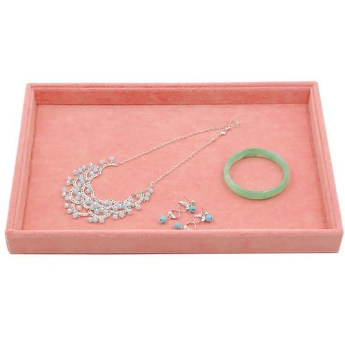 Jewelry Storage Display Stand Tray Necklace Brooch Ring Holder
