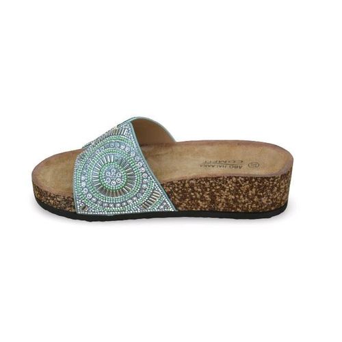 product_image_name-Generic-Women's Leather Slip On Slipper-2