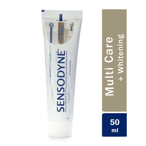 سعر Sensodyne Multi Care Whitening Tooth Paste 50ml فى مصر جوميا مصر كان بكام