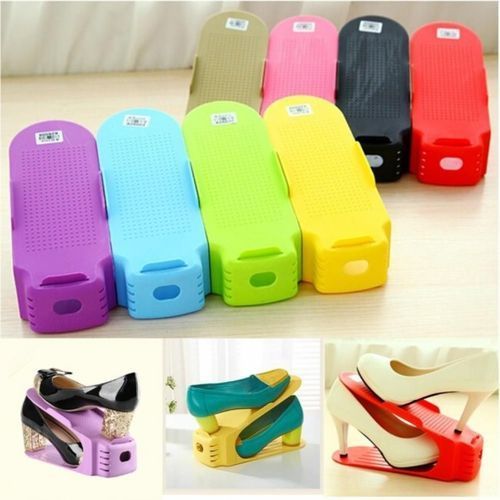 product_image_name-Generic-Adjustable Shoe Slots Space Saver - 5 Pcs-1