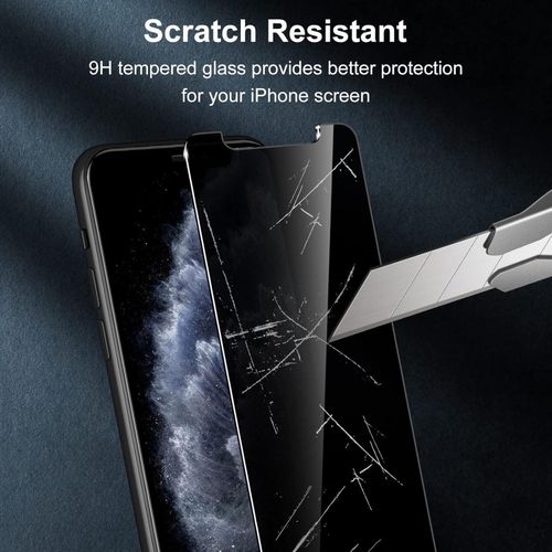product_image_name-Generic-شاشة حماية للخصوصية لموبايل آيفون 11 برو ماكس وآيفون XS ماكس مضادة للتجسس والكسر بدرجة صلابة 9H مقاومة للخدش وبدون فقاعات من دبليو اتش بي اكس جيه واي (لا تتوافق مع موبايل آيفون 11) 2 قطعة -4
