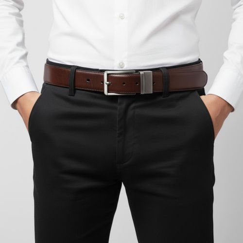 product_image_name-Generic-Men's reversible flexible genuine leather belt suitable for everyday use-2