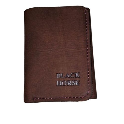 Buy Black Horse Genuine Leather Wallet, Very Thick, High Quality in Egypt