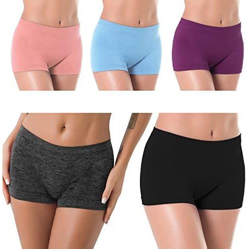 product_image_name-Generic-4 Pcs Hot Shorts for Women Underwear Printed Sexy Panties-8