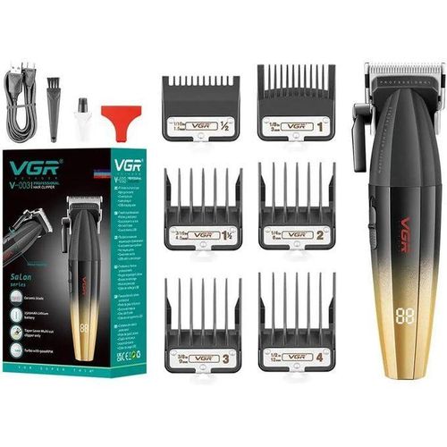 product_image_name-VGR- ماكينة قص الشعر الاحترافية اللاسلكية 3 فى 1 - قابلة لإعادة الشحن-1