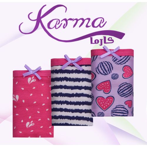 product_image_name-Karma-عبوة من 3 سراويل داخلية قطنية للنساء من كارما-7