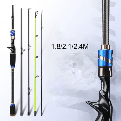 Generic Collapsible Pole Comfortable Handle Rod For Saltwater