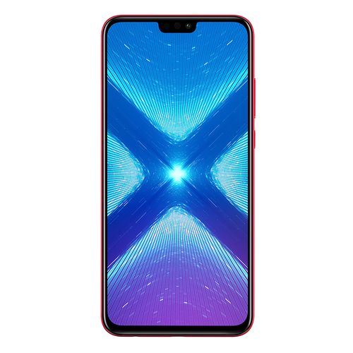 Honor 8X موبايل - 6.5 بوصة - 128 جيجا - ثنائي الشريحة - 4G - أحمر